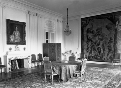 Skaugum, Asker 19490511 Interior of the Crown Prince family's residence Skaugum. …, 1949 (photo)