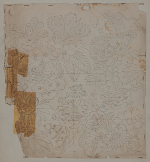 Design Drawing, late 18th century