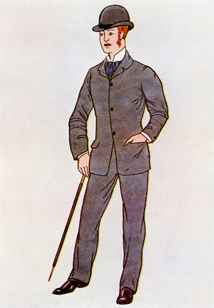 Gentleman in jacket, c.1880