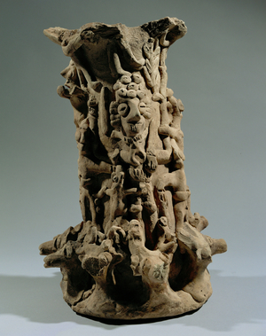 Four female figures …