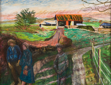 I Cheer a Dead Man's Sweetheart, 1978 (oil on board)
