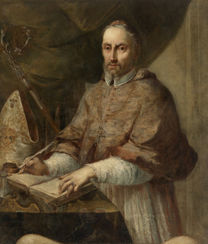 Portrait of an Archbishop, 17th century (oil on canvas)