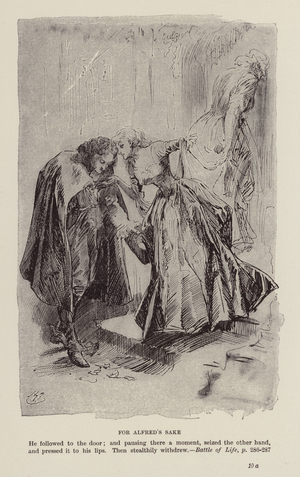 Christmas Books by Charles Dickens: Battle of Life (litho)