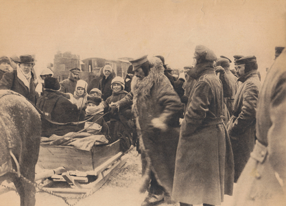 I. WK - Russian emigrants 1917 / 1918 (photo)