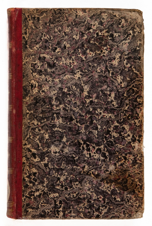 'Genie du Christianisme', 1802 (leather & marbled paper)
