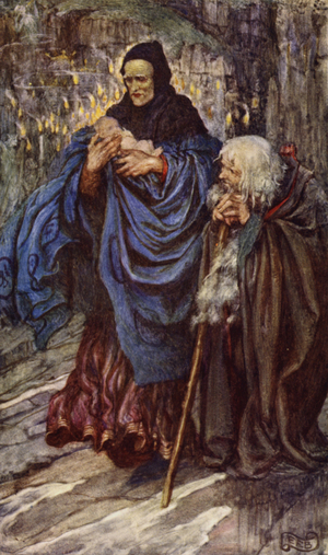 Guinevere (colour litho)