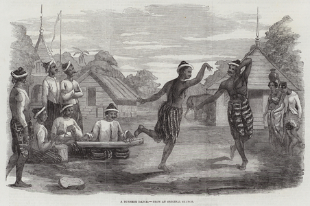 A Burmese Dance (engraving)