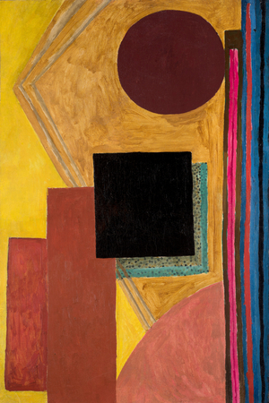 Abstract Composition, 1914 (oil on canvas)