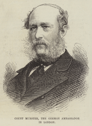 Count Munster, the German Ambassador in London (engraving)