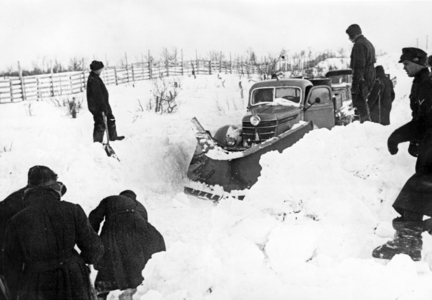 II. WK, Eastern Front, Winter 1942 (photo)