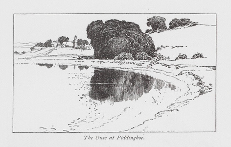 The Ouse at Piddinghoe (litho)