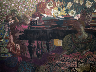 Music (detail), 1896 (marouflage on canvas)