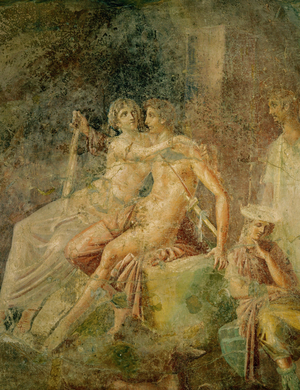 Mars and Venus. From the House of the Citharist, Pompeii