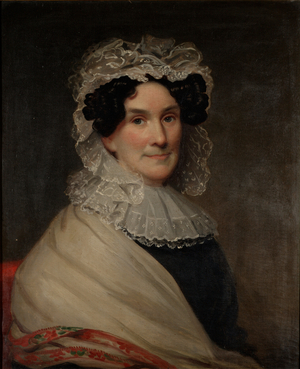 Hannah Doane Wells (oil on canvas)