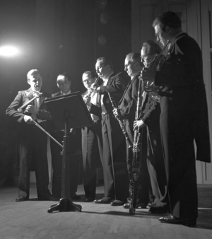 GDR Philharmonic Orchestra in Dresden, 1954 (photo)