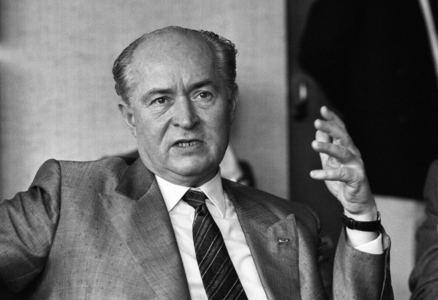 Visit to Germany by the President of Cyprus George Vassiliou, 1989 (photo)