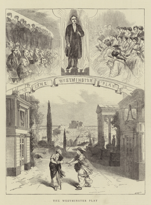 The Westminster Play (engraving)