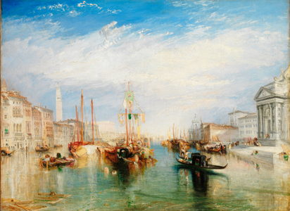 Venice, from the Porch of Madonna della Salute, c.1835 (oil on canvas)