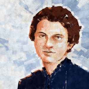 Portrait Of Chemist Rosalind Franklin, 2023 (illustration)