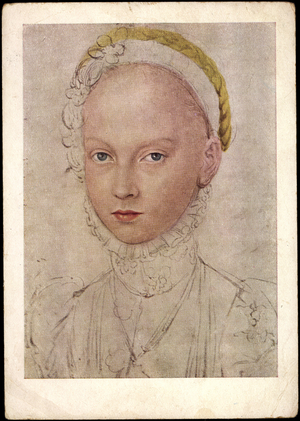 Artist Cranach, Princess Elisabeth of Saxony