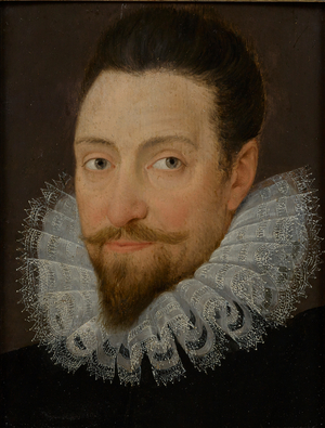 Portrait of Edward Wotton, 1st Baron Wotton, late 16th century (oil on panel)