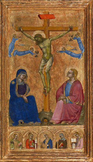 Crucifixion, c.1350 (tempera on panel)