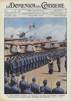 The great Atlantic Cruise (colour litho)