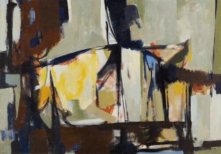 Parodos, 1955 (oil on canvas)
