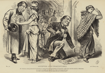 Accepted and unacceptable (engraving)