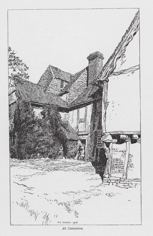 At Steventon (litho)