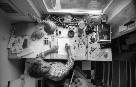 Horst Haitzinger 19 June 1939 in Eferding is an Austrian caricaturist ..., 1976 (photo)