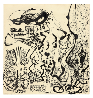 Number 5, 1951 "Elegant Lady", 1951 (oil on canvas)