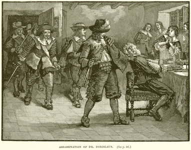 Assassination of Dr. Dorislaus (engraving)