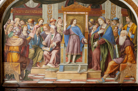 Jesus among the Doctors (fresco)