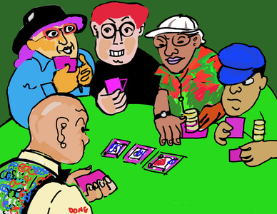 Cardplayers, 2007 (computer graphics)