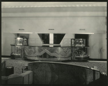 Earl Carroll Theatre, 753 Seventh Avenue, interior - check room, New York, USA, c.1920-38 (gelatin silver photo)