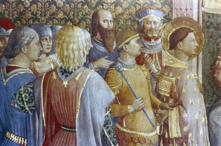 The Condemnation of St Lawrence by the Emperor Valerian