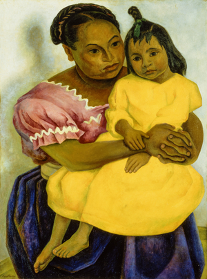 Mother and Child , 1939 (oil on canvas)