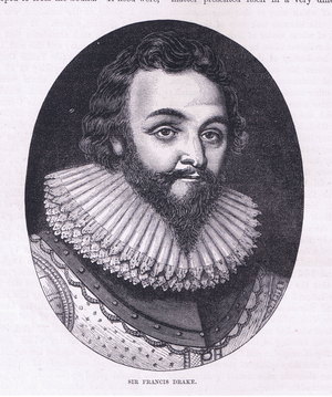 Sir Francis Drake, c.1890 (print)