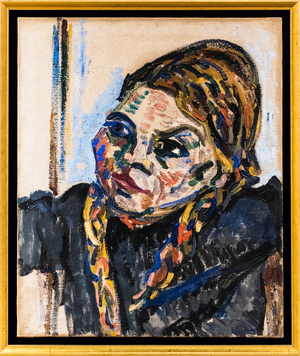 Portrait of Rasni, 1952 (oil on canvas)