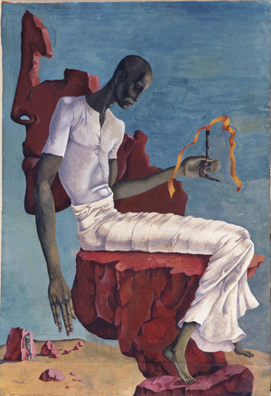 Enigma, 1944 (gouache on paper)