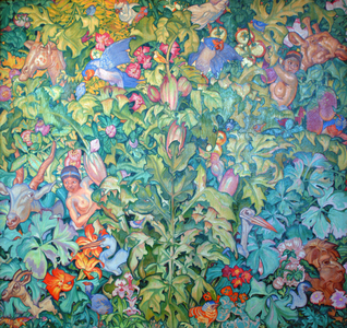 British Empire Panel 6, c.1930 (oil on canvas)