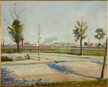 Route de Gennevilliers (painting on canvas)