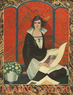 Blanco y Negro Magazine Cover, Spain, 1920s