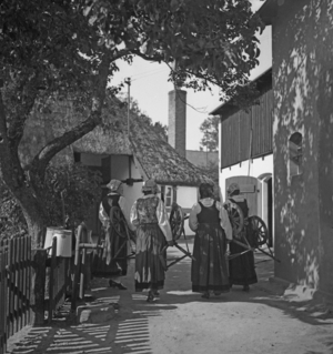 Villages on the Pomeranian Baltic coast, 1930s (photo)