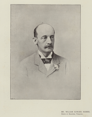 Mr William Edward Norris (b/w photo)