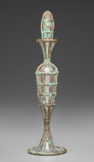 Roman Bottle #6, 1983 (electroplated glass)
