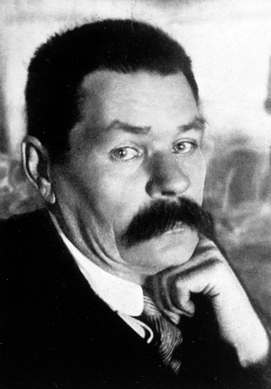 Russian writer Maxime Gorki (1868-1936) c.1922