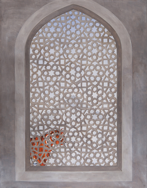 The Visitor, 2013 (oil on linen)