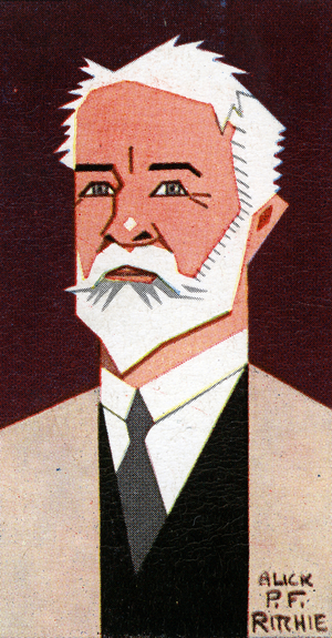 Sir Frank Dicksee,  P.R.A., 1926 (colour litho)